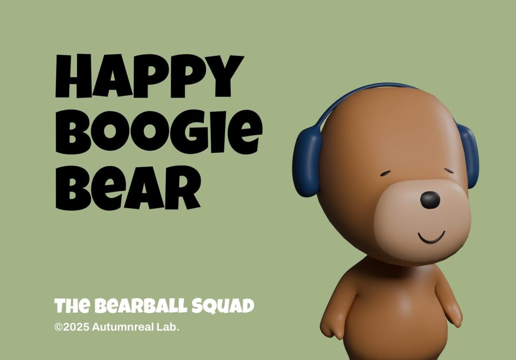 Biscuit, a happy boogie bear. #bearballsquad #bear #mr7
