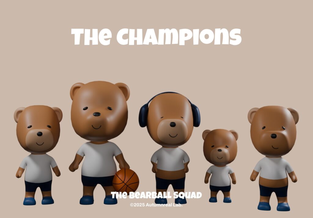 Serious faces.
Silly moves.
Champions of nonsense.

The Bearball Squad, redefining victory one wiggle at a time 🤣

#BearballPhilosophy #WiggleWins #ChampionsOfNonsense #BoogieBearVibes